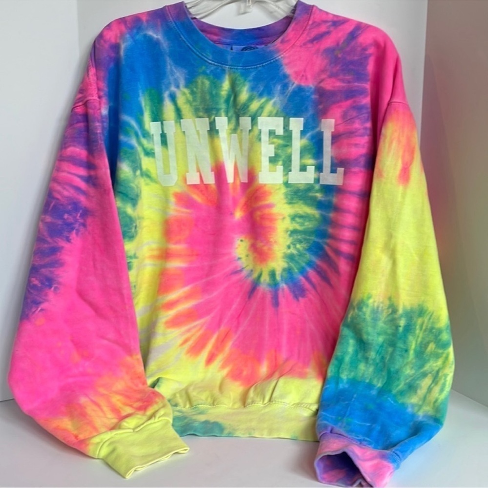 Unwell tie die sweatshirt